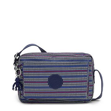 Bolsos Cruzados Kipling Abanu Medium Printed Azules | MX 1022HA